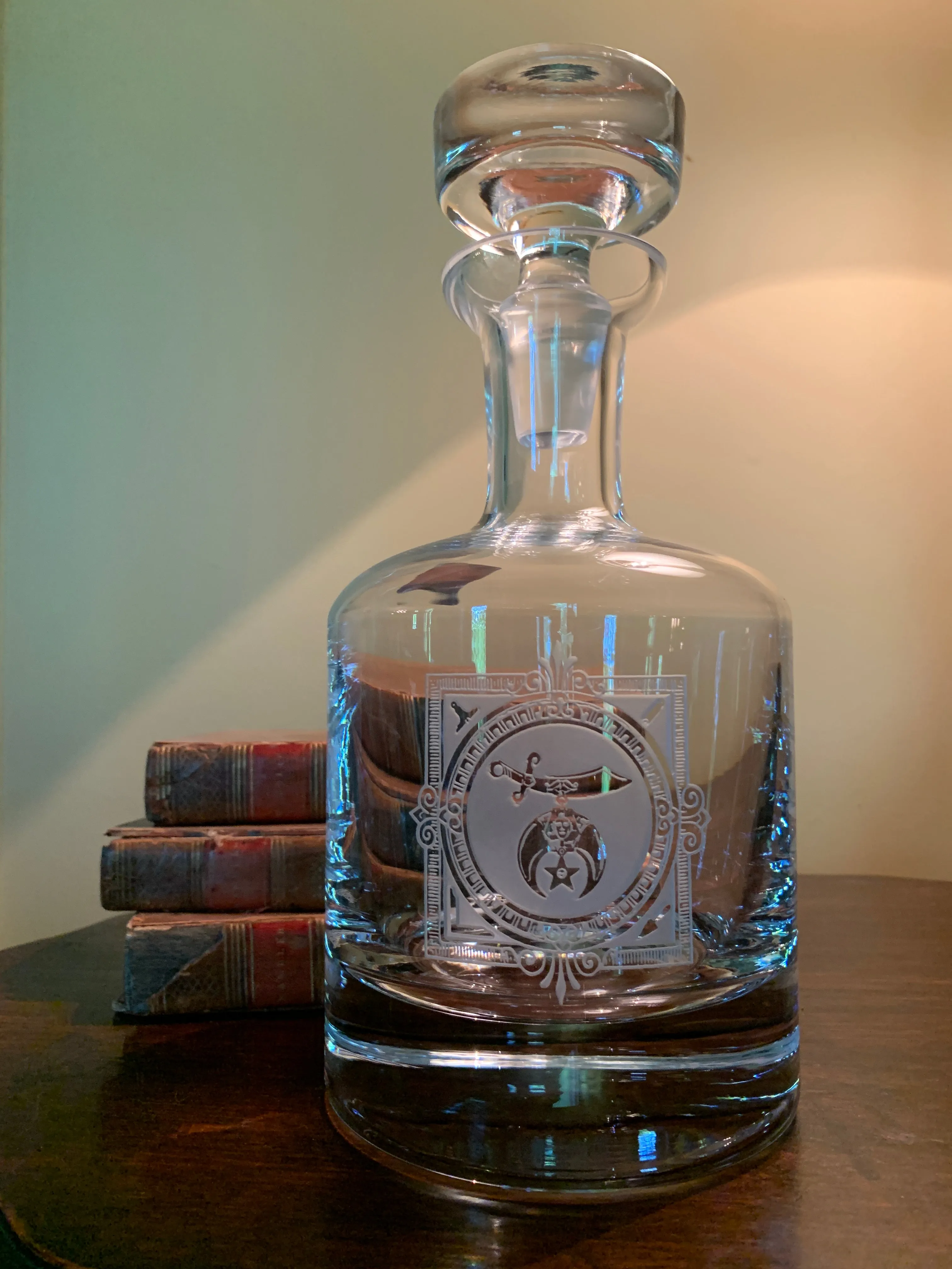 Shriner Masonic Decanter