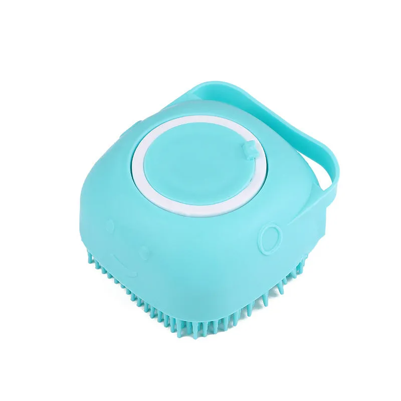 Silicone Bath Brush for Exfoliation and Massage, HG0035