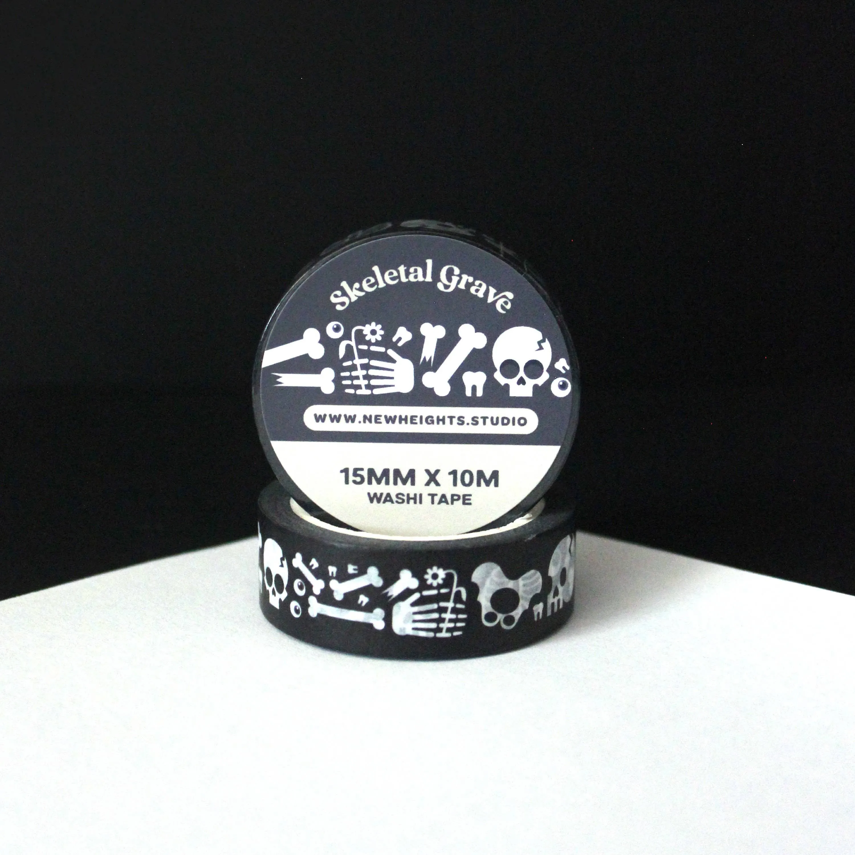 Spooky Skeleton Bones Washi Tape