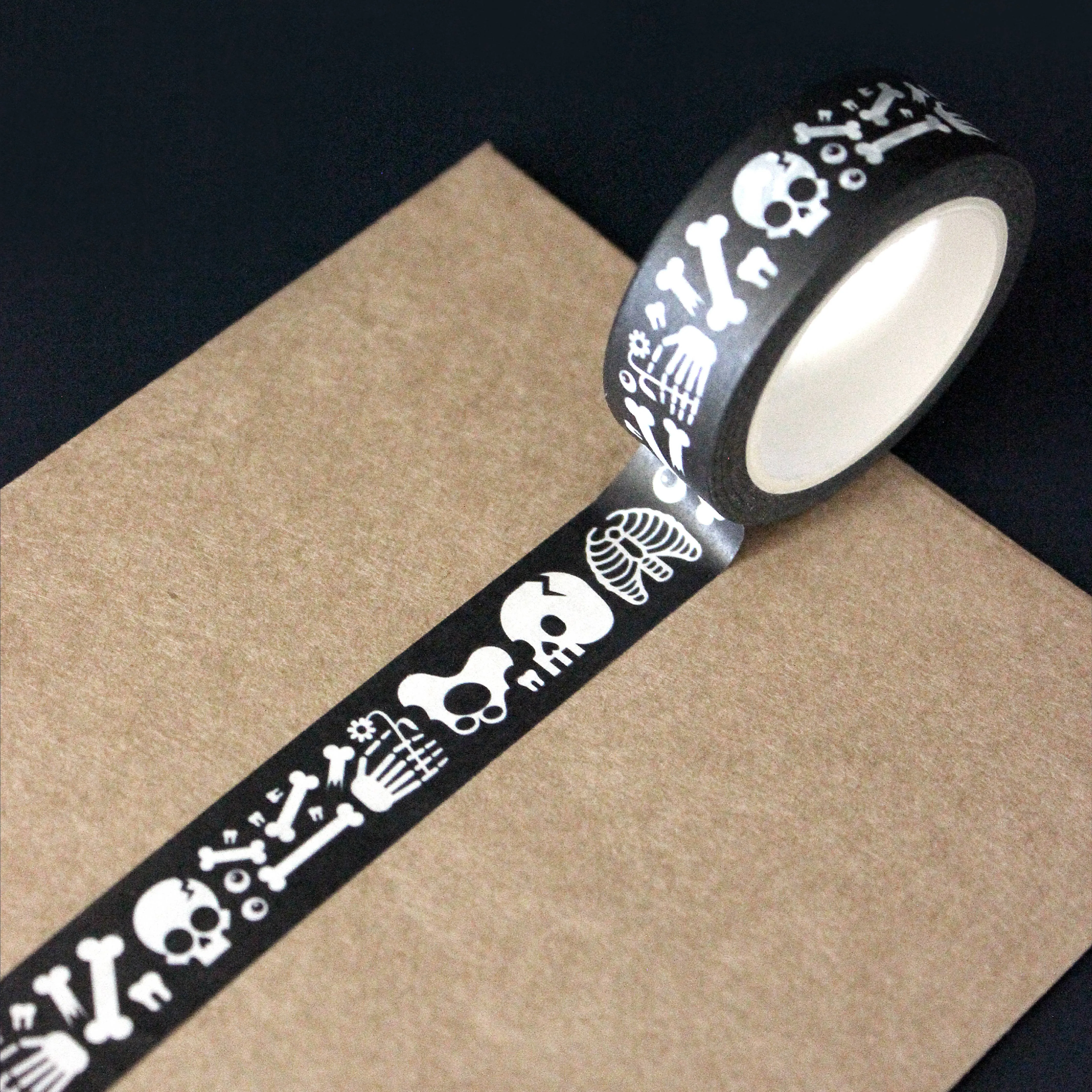 Spooky Skeleton Bones Washi Tape