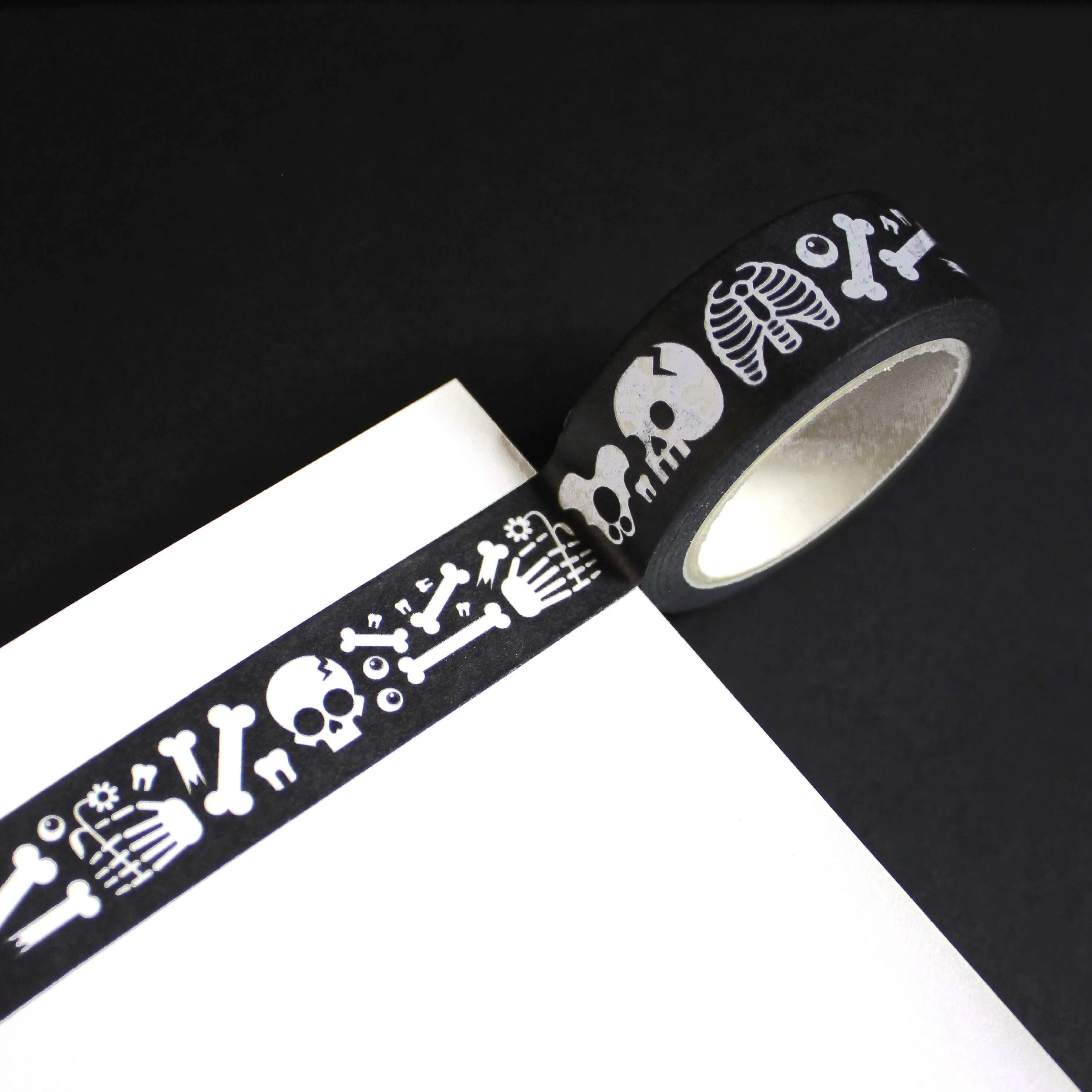 Spooky Skeleton Bones Washi Tape