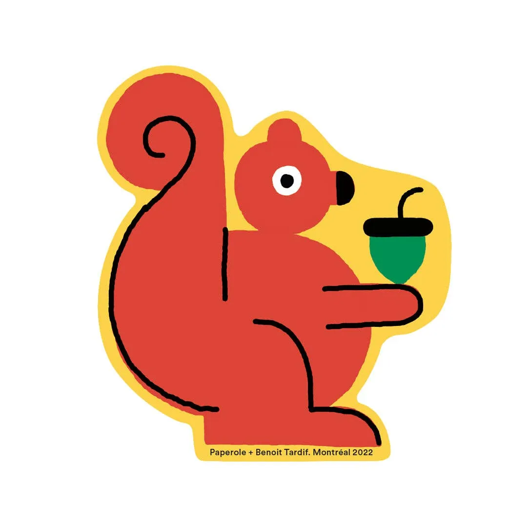 Squirrel Sticker