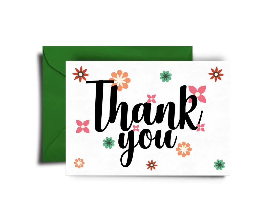 Thank You Greeting Card