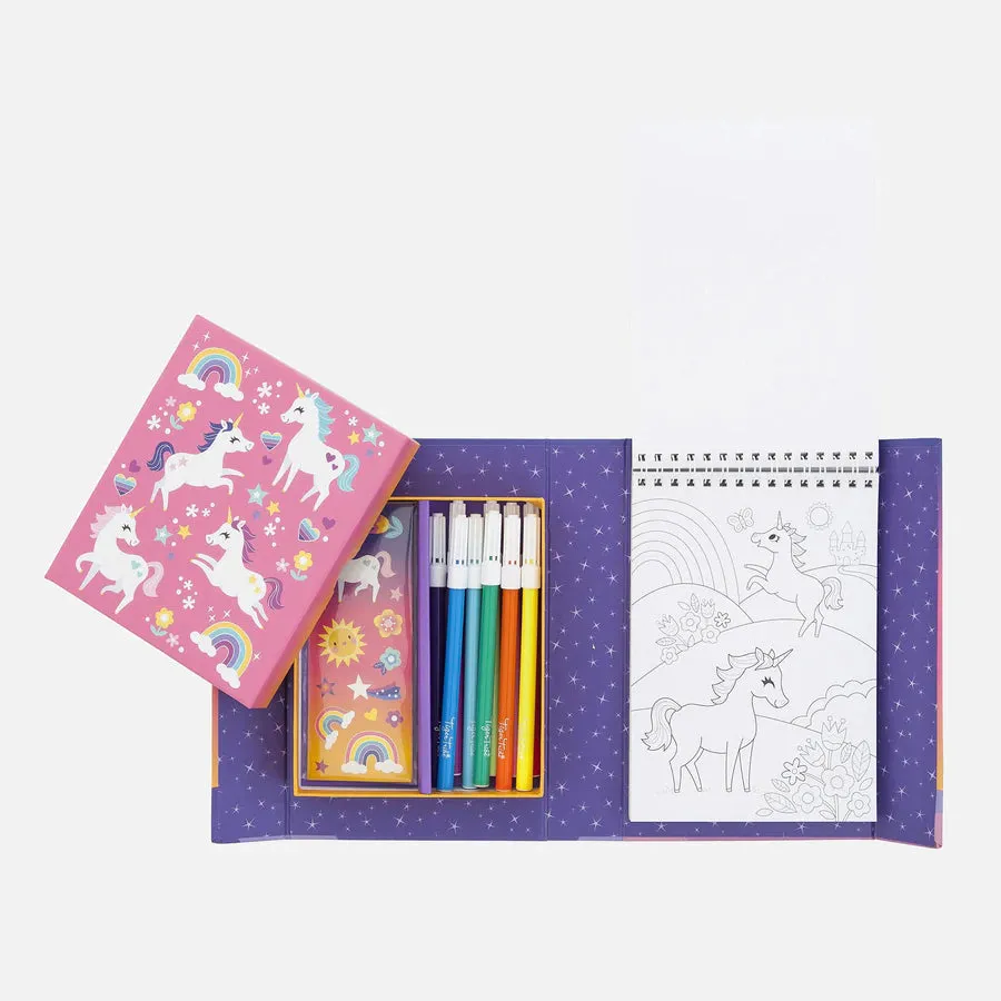 Tiger Tribe Colouring Set - Unicorn Magic