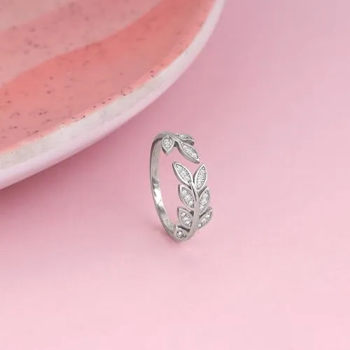 Women’s  Sterling Silver Ring Adjustable Rings Women and Girls