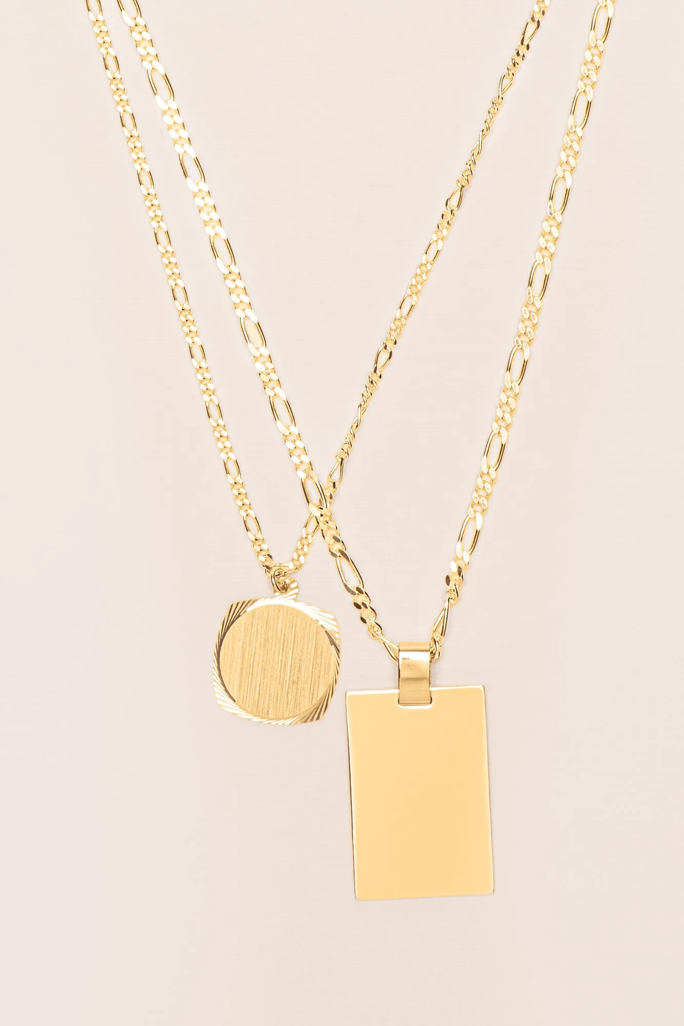 Wouters & Hendrix - Medallion Necklace in Gold